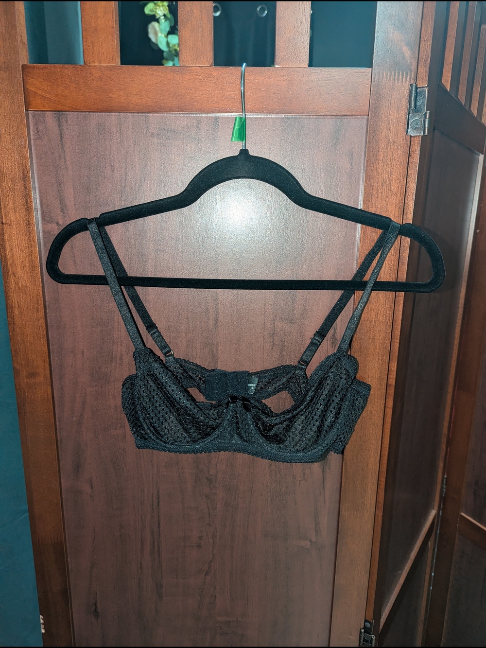 Hustler Hollywood Black Lace Underwire Bralette